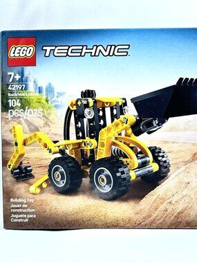 Lego Technic Backhoe Loader 42197 New Sealed